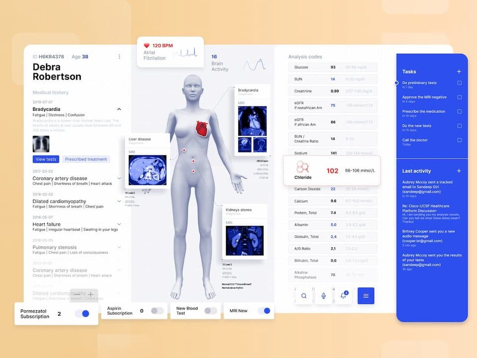 Healthcare Dashboard
