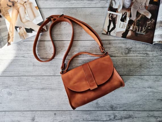 Leather Crossbody Bag